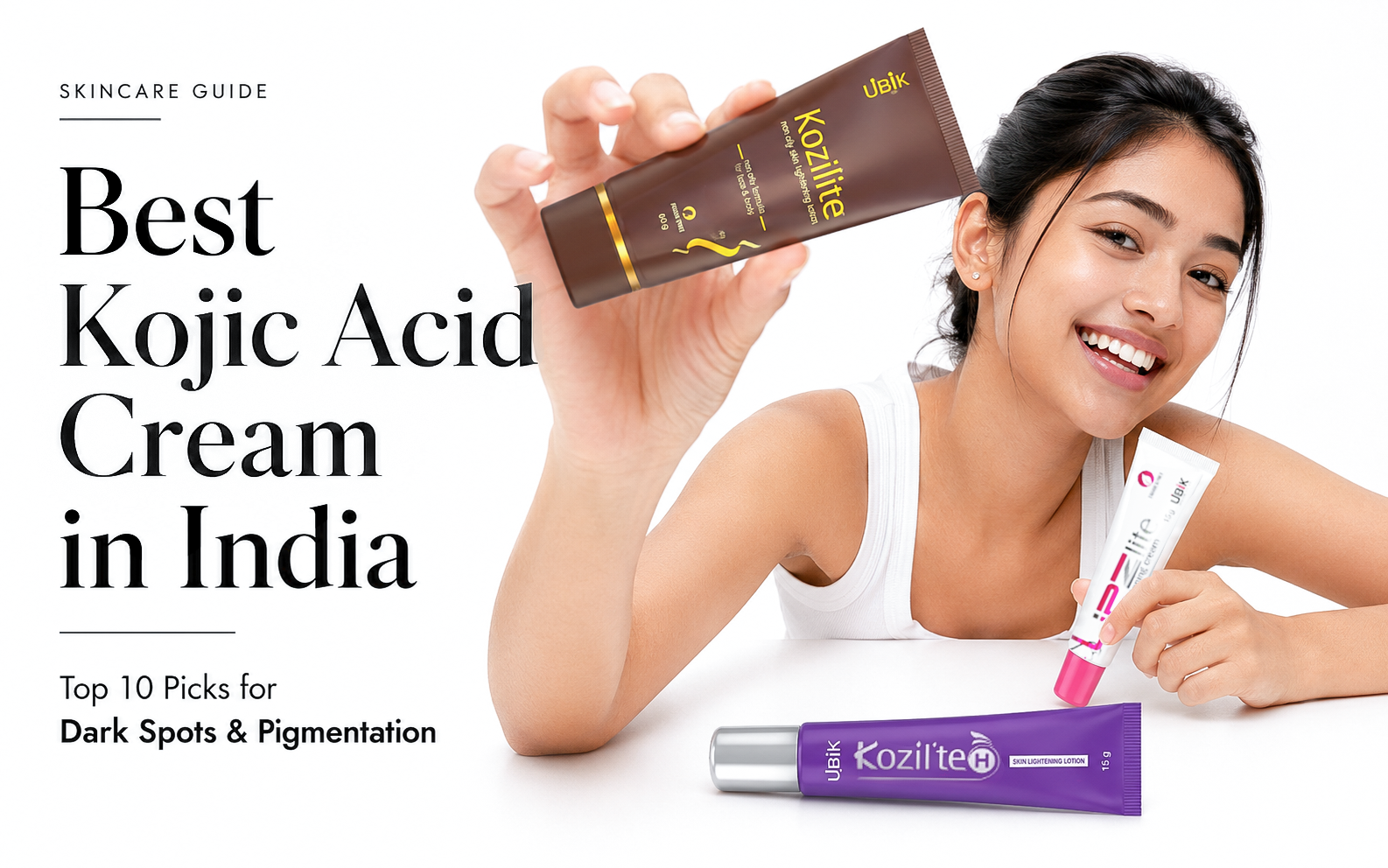 Best Kojic Acid Cream in India: Top 10 Picks for Dark Spots & Pigmentation